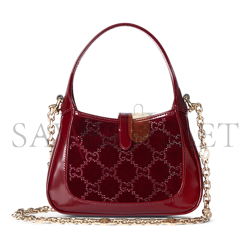 GUCCI JACKIE 1961 CRYSTALS MINI BAG ‎836684 (19*13*3cm)